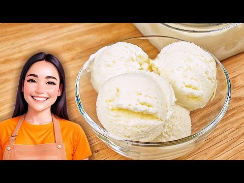 😃WITHOUT CREAM and CONDENSED MILK! I made the most delicious ice cream in the world!