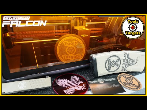 It's So EASY!...Creality Falcon A1 Laser Engraver Quick Review & Demo!