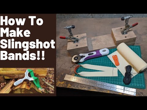 How To Make The Best Catapult Bands Slingshot Hunting Bands