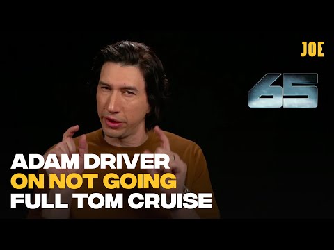 Adam Driver on 65, not going full Tom Cruise & bringing back '80s movies