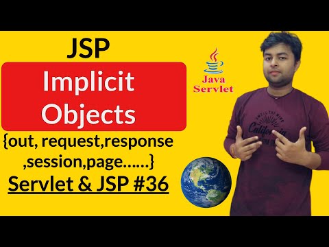 JSP implicit objects in Hindi | Implicit Objects in JSP | servlet #36