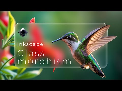 Create a glass effect in Inkscape