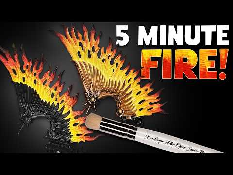 Painting Fire - Simple Steps & Tutorial!