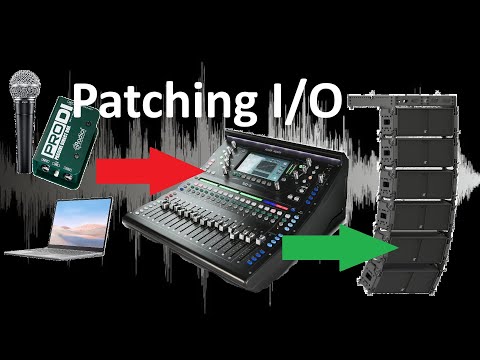 Patching IO with Allen & Heath SQ 5 #tourensohn