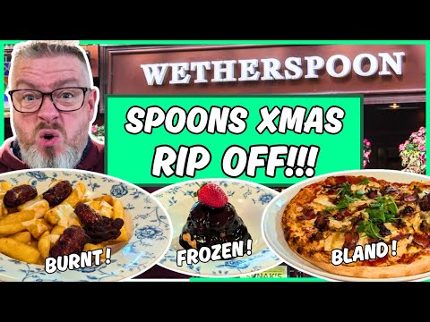 WETHERSPOONS RIP OFF - The WORST CHRISTMAS MEAL EVER