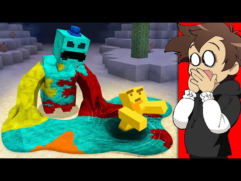 Using POPPY PLAYTIME to Fool My Friends in Minecraft