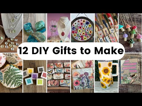 12 DIY Handmade Gifts to Craft with Mod Podge How to Tutorial