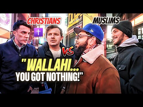 🇺🇸🗽🔥NYC HOT DEBATE‼️Muslims CHECKMATES Group of Christians ft. @SonnyFazio [MUST WATCH!]
