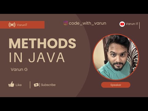 Core Java Methods Explained | Void & Return Types in 50 minutes