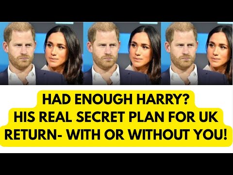HAD ENOUGH HARRY? WITH OR WITHOUT YOU - LATEST #royal #meghan #princeharry