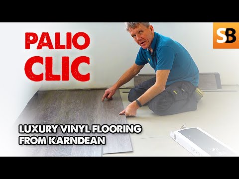 Laying Palio Clic Luxury Vinyl Flooring by Karndean