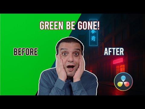 Remove Green Screen in Seconds! (2025) DaVinci Resolve 20 Tutorial