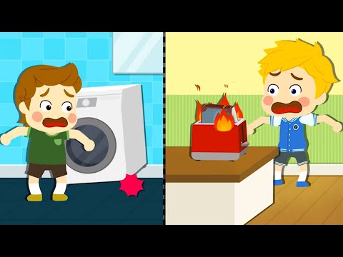 Робокар Поли -Рой и пожарная безопасность 🚑Электробезопасность 🚒 Развивающие мультфильмы для детей