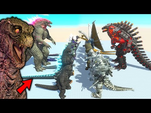 EVOLUTION Of Mecha-Godzilla vs Evolved Godzilla