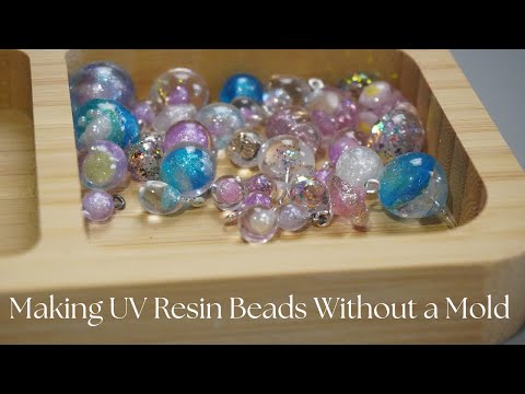 Making UV Resin Beads WITHOUT a Mold