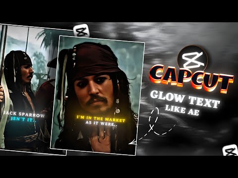 How To Make GLOW TEXT Like AE ✨️ || CapCut Tutorial