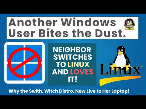 Switching to LINUX "Another Windows User Bites the Dust.
