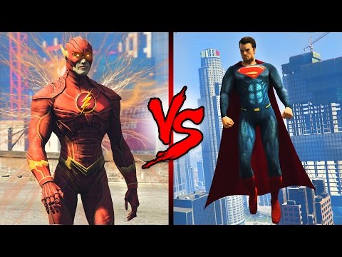 THE FLASH vs SUPERMAN!