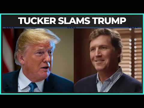 Tucker Doesn't Hold Back On Trump's Weakness