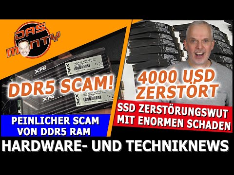 SSD destruction rampage - $4000 in damages | Crazy DDR5 scam | DDR4 the solution to the storage c...