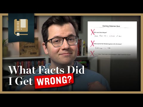 What Facts Did I Get Wrong?