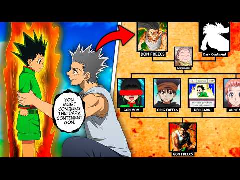 Gon is ACTUALLY from the DARK CONTINENT: The Freecss Family Explained (Don Freecss, Ging's Nen Baby)