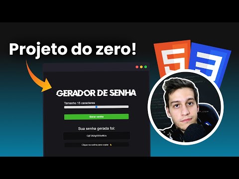 Criando projeto completo com HTML, CSS e JavaScript