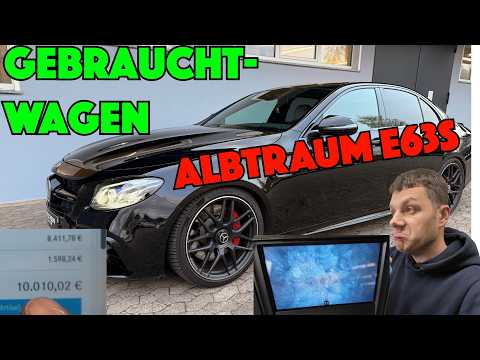 Kunde kauf Traumwagen der sich zu einem Albtraum entwickelt. AMG E63s mit versteckten Mängeln