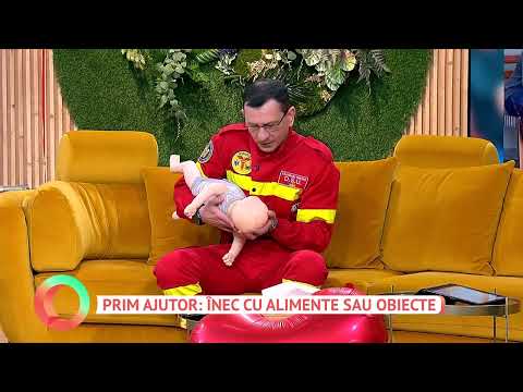 Prim ajutor: înec cu alimente sau obiecte