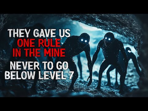 "They gave us one rule in the mine. Never to go below Level 7" Creepypasta