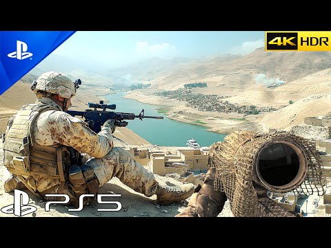 AFGHANISTAN SNIPER MISSION | Immersive Realistic Ultra Graphics Gameplay COD MW2 4K60FPS