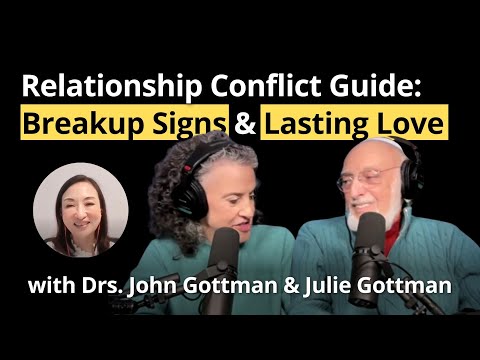 夫妻情侶吵架攻略：分手跡象與經營祕訣 with 婚姻權威 Drs. John Gottman & Julie Gottman｜Sherry's Notes 雪力的心理學筆記