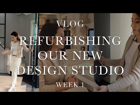 VLOG OFFICE TOUR RENOVATION - WEEK 1