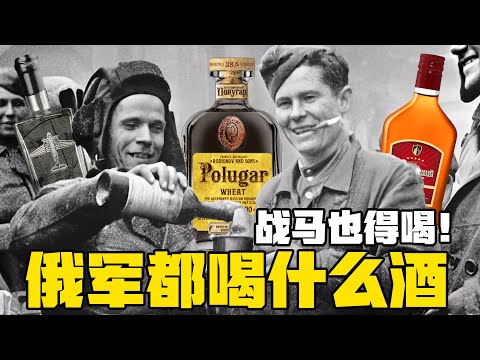 不喝没有战斗力，战马也得喝两斤！俄军都喝些什么酒？丨清奇超市