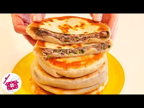 WITHOUT OVEN! You will FORGET about PIES. CHEBUREKI. BELYASHI! Quick CRAFTS in a Frying Pan. Cook..
