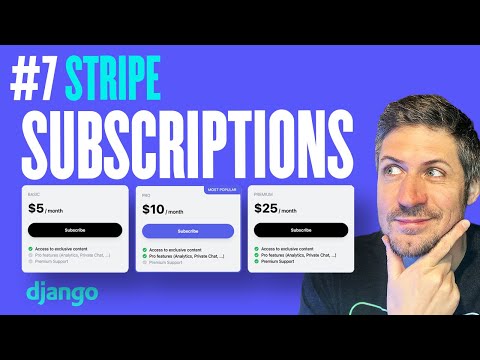 Subscriptions with Stripe and Django - Part 7