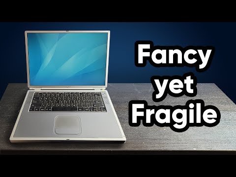 The Fancy, yet Fragile PowerBook G4 Titanium