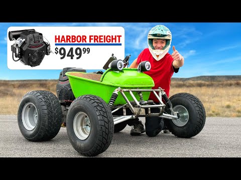 I Upgraded My Harbor Freight Go Kart to the MAX!