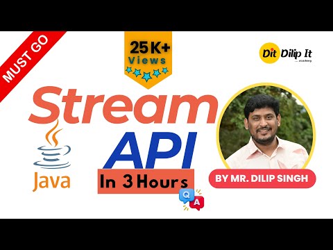 Stream API in JAVA | All Stream API Methods & Operations | Stream API Interview Questions
