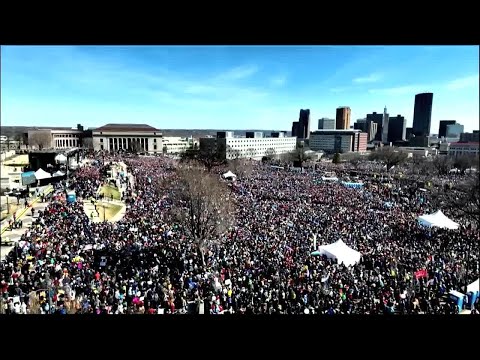 Springsteen headlines Minnesota 'No Kings' demonstration as rallies draw crowds across US, in Europe