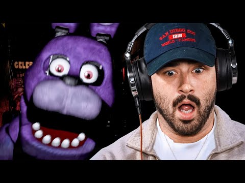 Convincing Joe Santagato To Play 5 NIGHTS AT FREDDY'S!!