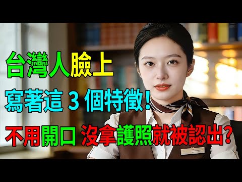 台灣人根本不用開口！沒拿護照就被認出？外國空服員：台灣人臉上寫著這3個特徵！最後一點準到發毛！#台灣人 #出國 #空服員 #冷知識 #文化差異 #旅遊