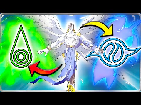 What If Angemon Digivolved With EVERY Digimon Crest?