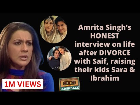 Amrita Singh's HONEST interview on life after divorce with Saif Ali Khan, her comeback, Sara-Ibrahim