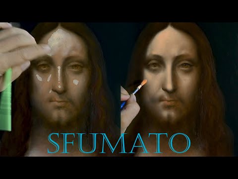 Painting DaVinci Technique -Sfumato