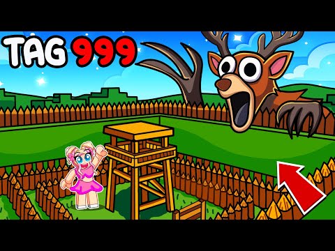 999 NÄCHTE im WALD - DER FILM 🌸 Roblox