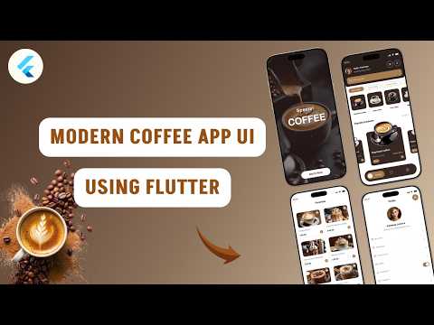 Flutter Coffee App UI Tutorial | Build Beautiful Screens in Flutter | Flutter ui design Tutorial