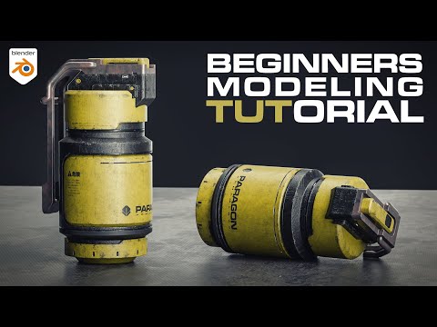 Hard Surface Modeling Tutorial for Blender Beginners