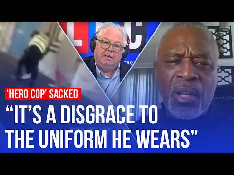 Should 'hero cop' have lost his job for this 'disrespectful' arrest?