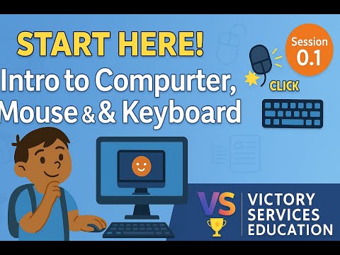 Session 0.1: Introduction to Computers, Mouse, and Keyboard | ICT for Primary Learners
